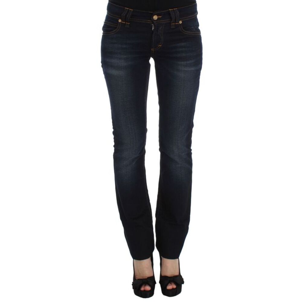 John Galliano Blue Wash Cotton Slim Fit Women's Jeans